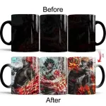 My Hero Academia Mug Changing Color Coffee 350ml Ceramic Tea Cup Mug Drop Shipping