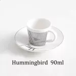 Creative Leopard Anamorphic Cup Mirror Reflection Cup Zebra Mug Luycho Coffee Tea Set With Coaster 90ml-220ml