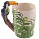 1 Piece Cute Animal Elephant Shaped Handle Mug Creative Ce rate Design Mugs 3D Animal Shape Coffee Milk Tea Mug Panda Cup