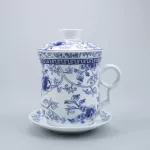 Porcelain Tea Cup with Filter Cover Chinese Style Home Office Mug Creative Drinkware
