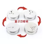 Glass Seasoning Bottle Seasoning Bottle Seasoning Pot Stainless Steel Rotating Lid Kitchen Utensils Pepper Shaker Barbecue Set