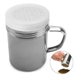 Kapmore 1/3PCS High Quality Seasoning Bottle Stainless Steel Seasoning Shaker Spice Bottle with Plastic Lid Kitchen Tools