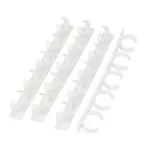 4 Layers Spice Rack Organizer Wall Cabinet Door Hanging Spice Jars Clip Hooks Set Storage Holder Gripper Kitchen Accessories