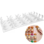 Spice Rack Wall Mount Kitchen Organizer Seasoning Bottle Holder Hanging Spice Jars Clip Cabinet Organizer Spice Storage Rack