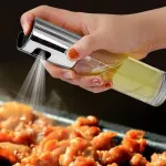 Olive Oil Sprayer Vinegar Spray Bottle Pump Glass Oil Pot Leak-Proof Drop Oil Dispenser Seasoning Kettle BBQ Kitchen Accessories