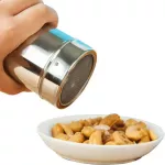3PCS Stainless Steel Seasoning Shaker Chocolate Shaker Pepper Sugar Powder Cocoa Flour Cooking Tools Size S M L Spice Tools