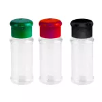10/12/20PCS 100ml Plastic Spice Salt Pepper Shakers Seasoning Barbecue Condiment Jar Cruet Container Kitchen Seasoning Bottle