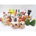 Pure Hand Painting Ceramic Salt and Pepper Shakers Set Santa Claus Bunny Gingerbread Man Lightthouse Halloween SP CAT