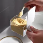 Creative New Rotating Seasoning Box Multi-Layer Drawer Type Clamshell Seasoning Box Wall with Handle Spice Container