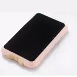 European Style Bow Cake Storage Trays Makeup Organizer Dessert Plate Square Decor Tay Kitchen Storage Tays 12x20cm