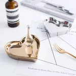 Nordic Ceramic Love-SHAPE Jewelry Dish Plates Rings Rings Rings Rings.