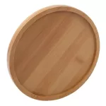 Round Wooden Bowl Plate SUCCULENT STORAGE TRAY BASE GADERATION Home Decoration Crafts