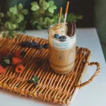 Bread Round Basket with Handle Fruit Storage Dessert Wicker Serving Tray Rattan Storage Tray Hand-Woven Handmade Square Basket