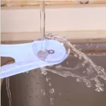 Creative Sucker Kitchen Sink Shelf Sponge Drain Holder Basket of Kitchen Supplies Racks Organizer Hanging Storage Bags