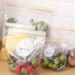 PLASTIC WRAP ZIPPER FRISH BAGS FRIDGE FRIDGE FOOD STORAGE BAGS PRESERVATION TRAVEL SNACK ORGANIZER 15/25/30PC/SET
