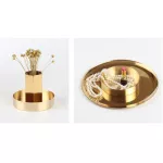 COPPER ROUND Storage Desk Metal Storage Organization Organization