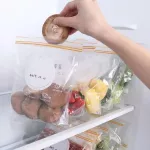 PLASTIC WRAP ZIPPER FRISH BAGS FRIDGE FRIDGE FOOD STORAGE BAGS PRESERVATION TRAVEL SNACK ORGANIZER 15/25/30PC/SET