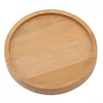 Round Wooden Bowl Plate SUCCULENT STORAGE TRAY BASE GADERATION Home Decoration Crafts