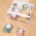 PLASTIC WRAP ZIPPER FRISH BAGS FRIDGE FRIDGE FOOD STORAGE BAGS PRESERVATION TRAVEL SNACK ORGANIZER 15/25/30PC/SET