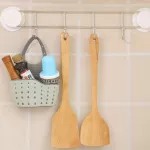 Useful Suction Cup Sink Shelf Soap Sponge Rack Kitchen Sucker Storage Tool Organizer Sink Kitchen Accessories Wash Storage Tay