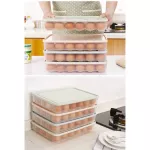 Big 24 Grids Refrigerator Egg Storage Box Case Holder Food Storage Container