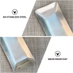 1PC 304 Stainless Steel Towel Storage Plate Tissue Plate Small Napkin Plate for Restaurant Home