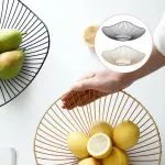 Bread Snack Display Tray Modern Fruit Bowl Metal Food Storage Containage Home Creative Iron Decoration Plate