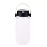 New Rechargeable Solar Led Silicone Bottle Lantern Flashlight Waterproof Outdoor Camping Lamp Storage Bottle With Usb Cable