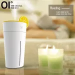 Oi 200ml เครื่องเพิ่มความชื้นในอากาศ AROMA Humidifier อัลตราโซนิก Cool Mist Ultrasonic Humidifier พร้อมสวิตช์เซ็นเซอร์สัมผัส-สีเหลืองมะนาว