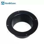 4 ~ 6 INCH ABS STRAIGHT PIPE FLANGE VENTILATION FRESH AIR DUCTING Connector for Kitchen Range Hood Ventilator Exhaust 100M 150mmm