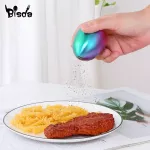 SALT COLLAR SPIPRE PEPPER SHAKER EGG SPITE SPICE CONAISER STEEL STEEL CONDIMENT BOTTTLE BOTTTETTLE GADGETS Seasoning Organization