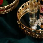 European Glass Metal Storage Golden Oval Fruit Plate Desk Small Items Jewelry Display Tray Cosmetic Jewelry Storage