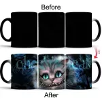 Smile Cute Cat Animal Heat Sensitive Coffee Mug Cup Porcelain Magic Color Changing Tea Cups Mug Best For Your Friends