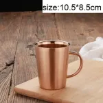 Stainless Steel Coffee Cup Cup Cup CupPed Doublers Milk Beer Mug Office Tea Drinking Cup Heat Resistance Kitchen Drinkwear