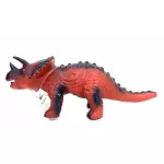 Dinosaurs can squeeze (press the button under the stomach to sound), width 11, 12 length 40 cm.