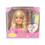 Thetoy, beautiful fashion dolls + comb, hair, hair, makeup, colorful hair, size 27.5*12*26 cm.