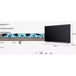 Panasonic TV 50 Normal 31990 baht 50HX650T 3 -year warranty. Bluetooth Hashdee Ultra4K Smart Digital TV Android International+HDR