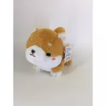 Chiba Momo dog (stand), fat, fluffy, red scarf, Rainflower brand