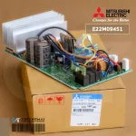 E22M09451 แผงวงจรแอร์ Mitsubishi Electric แผงบอร์ดแอร์ มิตซูบิชิ แผงบอร์ดคอยล์ร้อน รุ่น MUY-GK09VA-T1