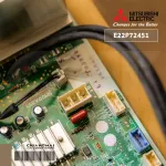 E22P72451 แผงวงจรแอร์ Mitsubishi Electric แผงบอร์ดแอร์ มิตซูบิชิ แผงบอร์ดคอยล์ร้อน รุ่น MUY-GM18VF-T1