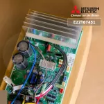 E22T67451 แผงวงจรแอร์ Mitsubishi Electric แผงบอร์ดแอร์ มิตซูบิชิ แผงบอร์ดคอยล์ร้อน รุ่น MUY-GM13VF