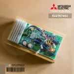 E22T67451 แผงวงจรแอร์ Mitsubishi Electric แผงบอร์ดแอร์ มิตซูบิชิ แผงบอร์ดคอยล์ร้อน รุ่น MUY-GM13VF