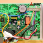 E2234L451 86F451 แผงวงจรแอร์ Mitsubishi Electric แผงบอร์ดแอร์ มิตซูบิชิ แผงบอร์ดคอยล์ร้อน รุ่น MUY-GR09VF