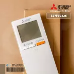E27F89426 รีโมทแอร์ Mitsubishi Electric รีโมทแอร์มิตซูบิชิ BH00J434B02, BH00J434B06 *รุ่นนี้ถ้าถอดถ่านออก ต้องเซ็ตวันที่ / เวลาใหม่