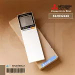 E22H32426 รีโมทแอร์ Mitsubishi Electric รีโมทแอร์มิตซูบิชิ SG12B รีโมทแอร์ ของแท้ศูนย์