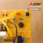 E2294B452 แผงวงจรแอร์ Mitsubishi Electric แผงบอร์ดคอยล์เย็น แอร์มิตซูบิชิ รุ่น MSY-JP09VF-TH1 อะไหล่แอร์ ของแท้ศูนย์
