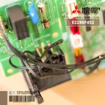 E2286F452 แผงวงจรแอร์ Mitsubishi Electric แผงบอร์ดคอยล์เย็น แอร์มิตซูบิชิ รุ่น MSY-GR09VF-TH1 อะไหล่แอร์ ของแท้ศูนย์