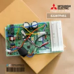 E2287F451 แผงวงจรแอร์ Mitsubishi Electric แผงบอร์ดแอร์ มิตซูบิชิ แผงบอร์ดคอยล์ร้อน รุ่น MUY-GR13VF
