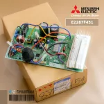 E2287F451 แผงวงจรแอร์ Mitsubishi Electric แผงบอร์ดแอร์ มิตซูบิชิ แผงบอร์ดคอยล์ร้อน รุ่น MUY-GR13VF