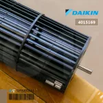 4015169 / 4015169L ใบพัดลมคอยล์เย็น Daikin ใบพัดลมโพรงกระรอก อะไหล่แอร์ ของแท้เบิกศูนย์ / Dimension CM 70x13x14